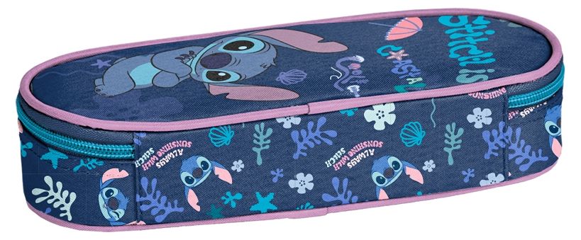 Овален несесер Paso Stitch - Coastal Cool, с 1 цип