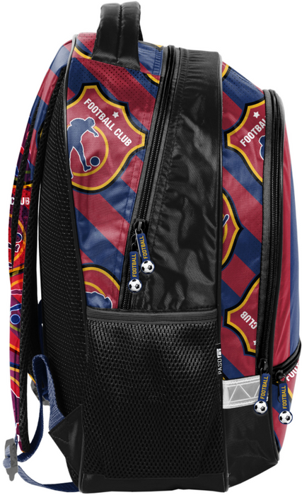 Ученическа раница Paso Football - Club Stripes, 2 отделения