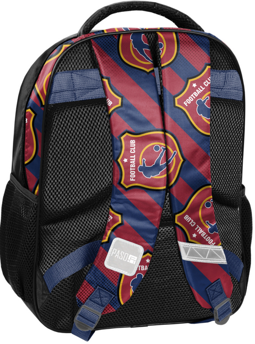 Ученическа раница Paso Football - Club Stripes, 2 отделения