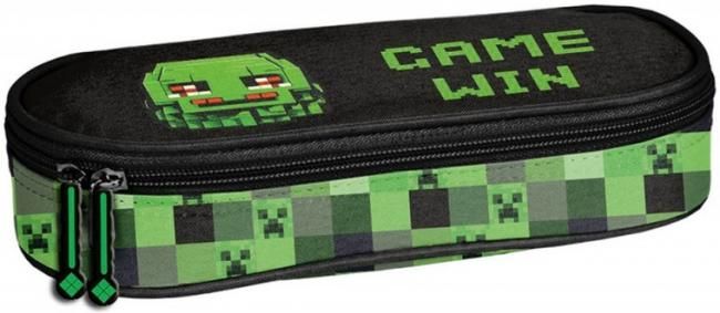 Овален несесер Paso Pixel Mask - С 1 цип
