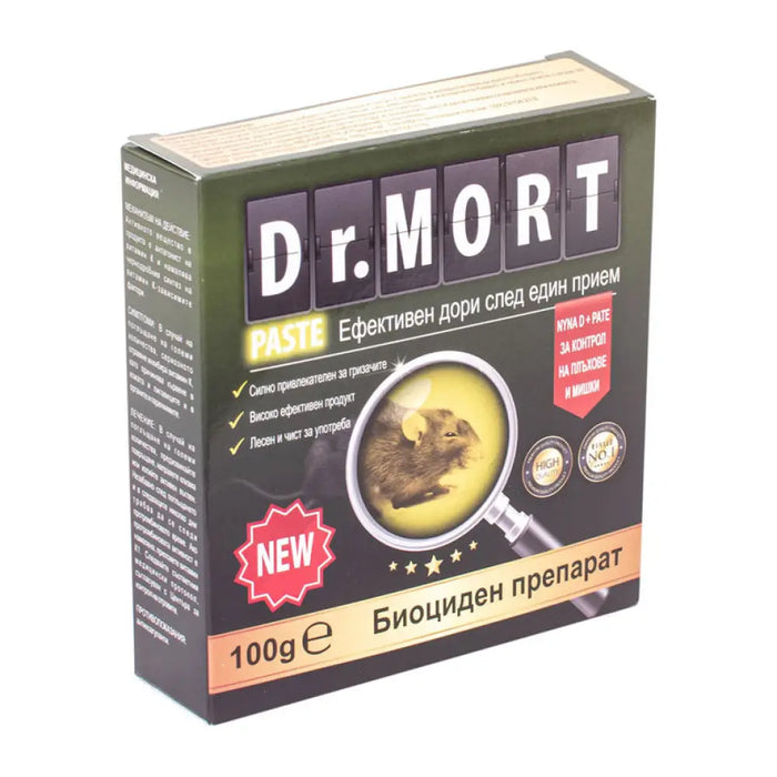 ПАСТА СРЕЩУ ПЛЪХОВЕ И МИШКИ DR. MORT
