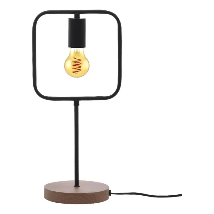 НАСТОЛНА ЛАМПА RUFIN E27 MAX 40W КВАДРАТ