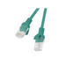 PATCHCORD KAT.5E UTP 2M ZIELONY FLUKE PASSED LANBERG 10 PACK