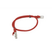 PATCHCORD KAT.6 UTP 0.5M CZERWONY FLUKE PASSED LANBERG