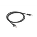 PATCHCORD KAT.6 UTP 1M CZARNY FLUKE PASSED LANBERG 10-PACK
