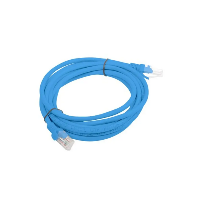 PATCHCORD KAT.6 UTP 3M NIEBIESKI FLUKE PASSED LANBERG