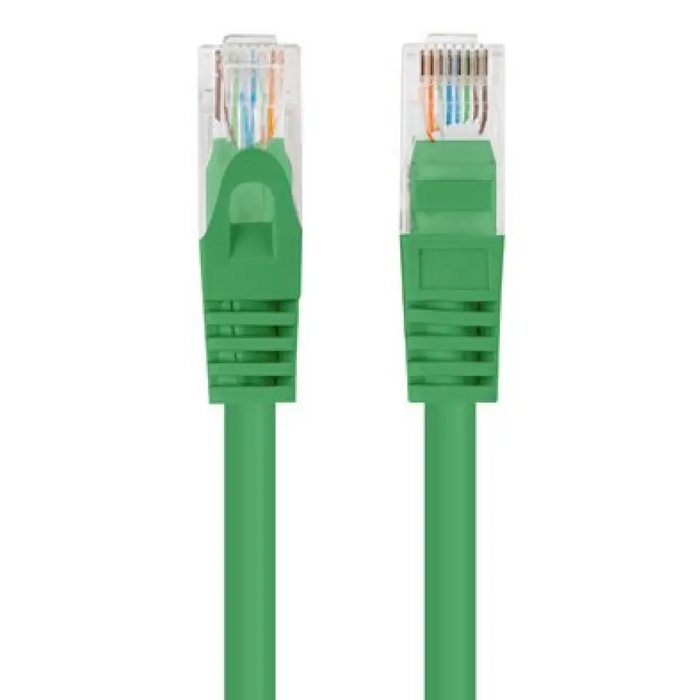 PATCHCORD KAT.6 UTP 3M ZIELONY FLUKE PASSED LANBERG 10 PACK