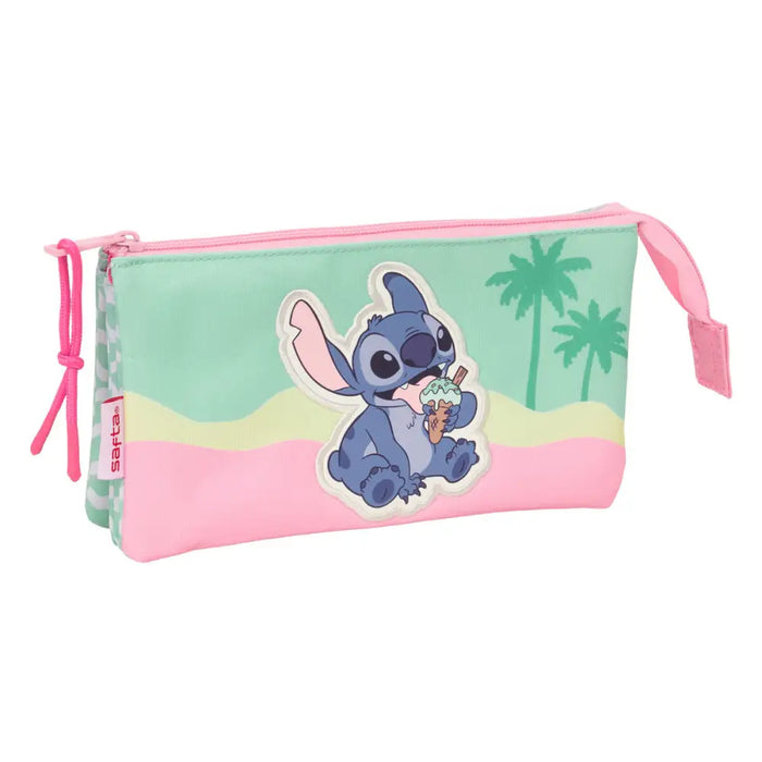 Пътническа Чанта Lilo & Stitch Ice cream Розов 22 x 12 x 3