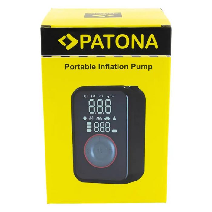 PATONA Електрическа помпа за гуми 10.3 bar / 150 PSI