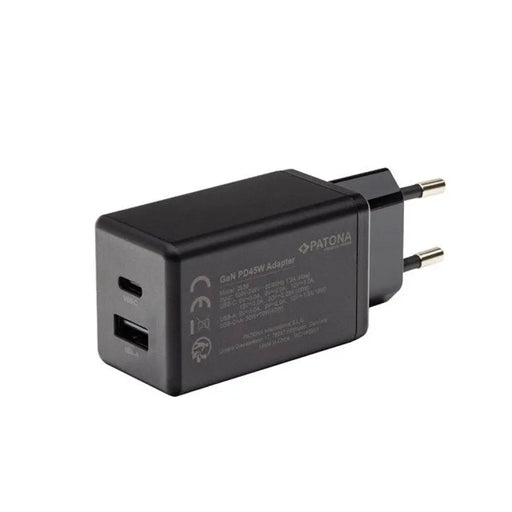 PATONA Premium Charger GaN PD45W 1xUSB-C 1xUSB-A PD3.0