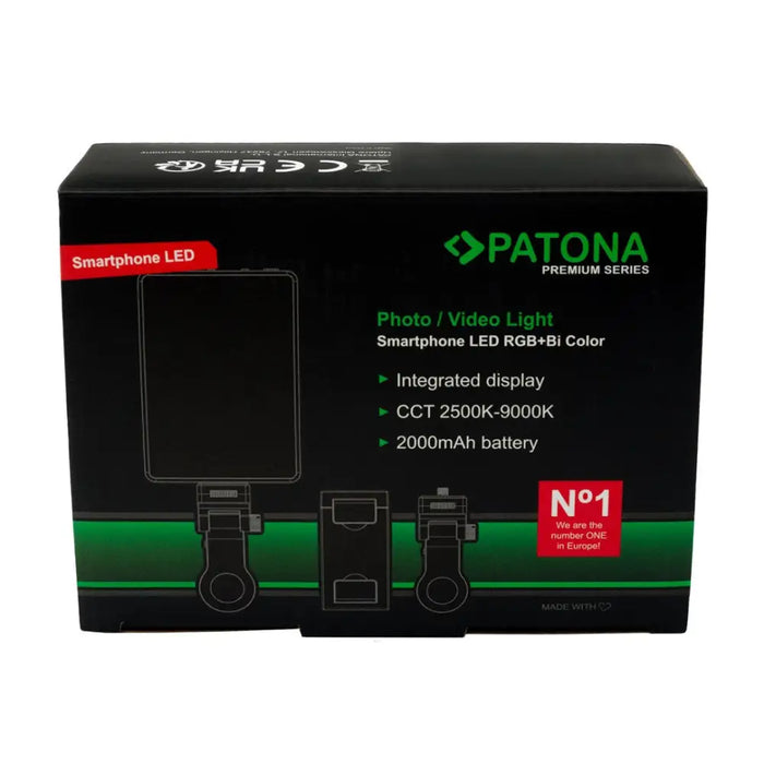 PATONA Premium LED светлина RGB/Bi-Color за смартфони