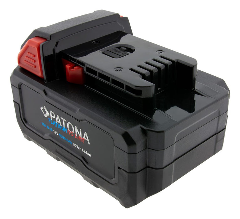PATONA Platinum 18V батерия за Milwaukee M18 с USB-C порт PD45W Черен