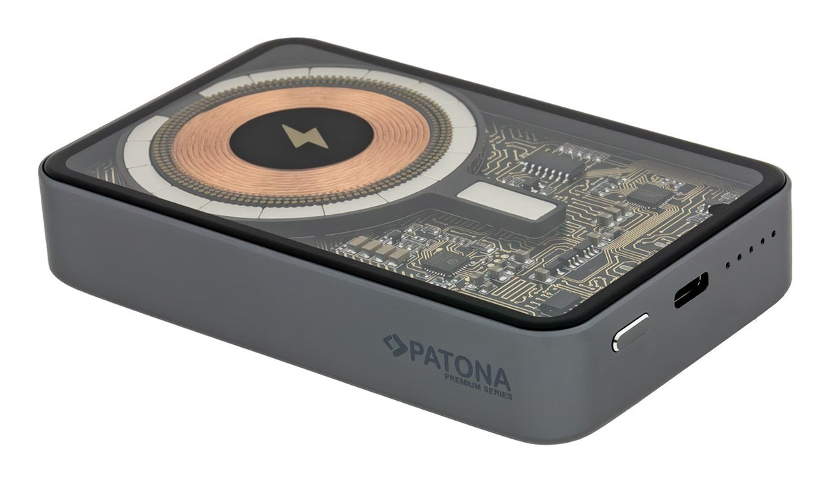 PATONA 9992 Преносима батерия Powerbank Lithium Polymer (LiPo) 10000 mAh Черен