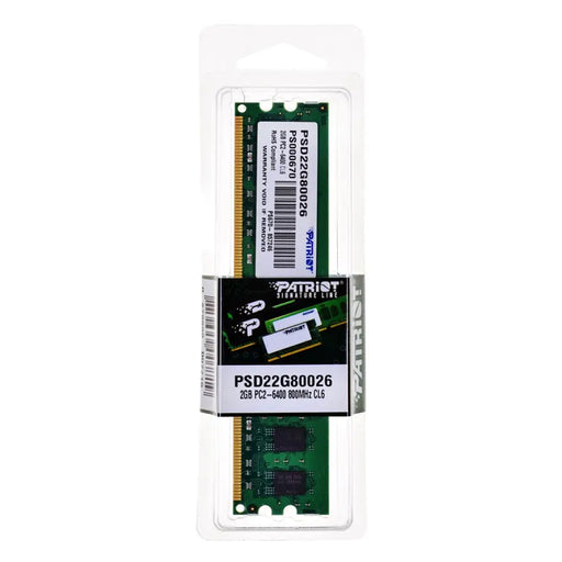 Patriot Memory 2GB PC2-6400 модул памет DDR2 800 MHz
