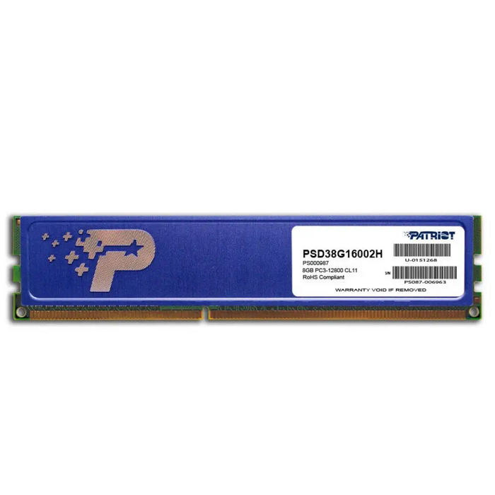 Patriot Memory DDR3 8GB PC3-12800 (1600MHz) DIMM модул