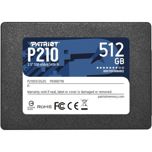 Patriot Memory P210 2.5’’ 512 GB Serial ATA III