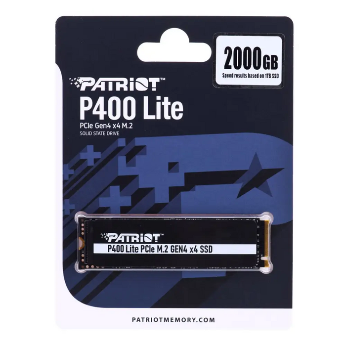 Patriot Memory P400 Lite 2 TB M.2 PCI Express 4.0 NVMe