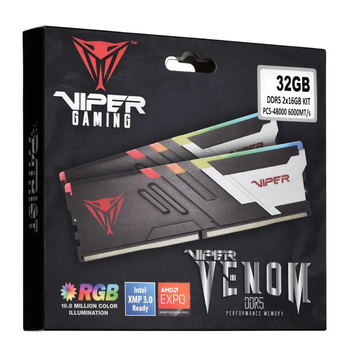Patriot Memory Viper Venom модул памет 32 GB 2 x 16 GB DDR5