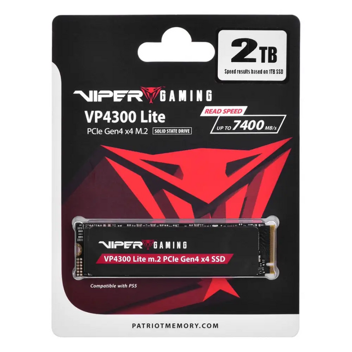 Patriot Memory VP4300 Lite 2 TB M.2 PCI Express 4.0 NVMe