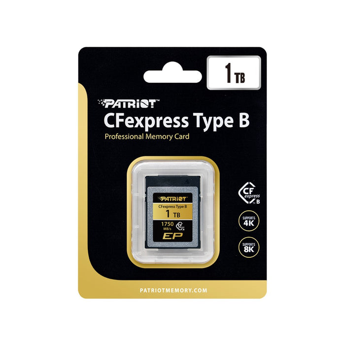 Карта памет Patriot Memory EP CFexpress Type B 1TB 1750MB/s (PEF1TBEPAB)