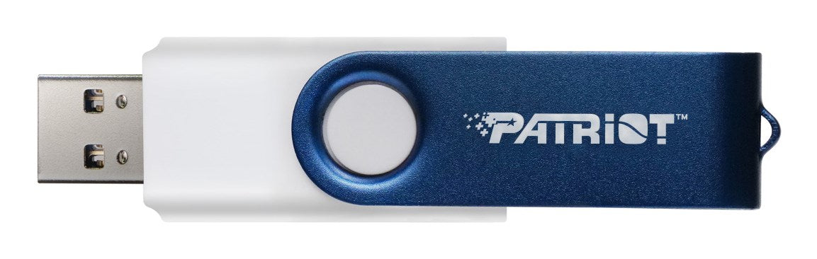 USB флаш памет Patriot Memory Xporter X550 128 GB USB Type-A / USB Type-C 3.2 Gen 1 (3.1 Gen 1) Син, Бял