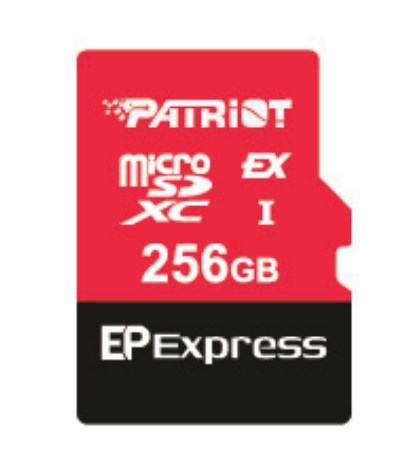 Памет Patriot EP Express 256 GB MicroSD UHS-I клас 10