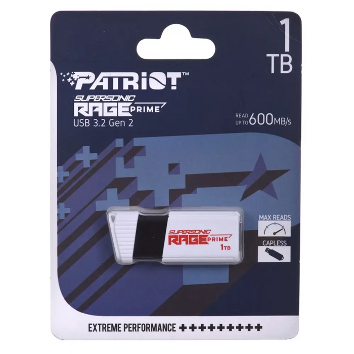 Patriot Rage Prime 600 MB/S 1TB USB 3.2 8K IOPS