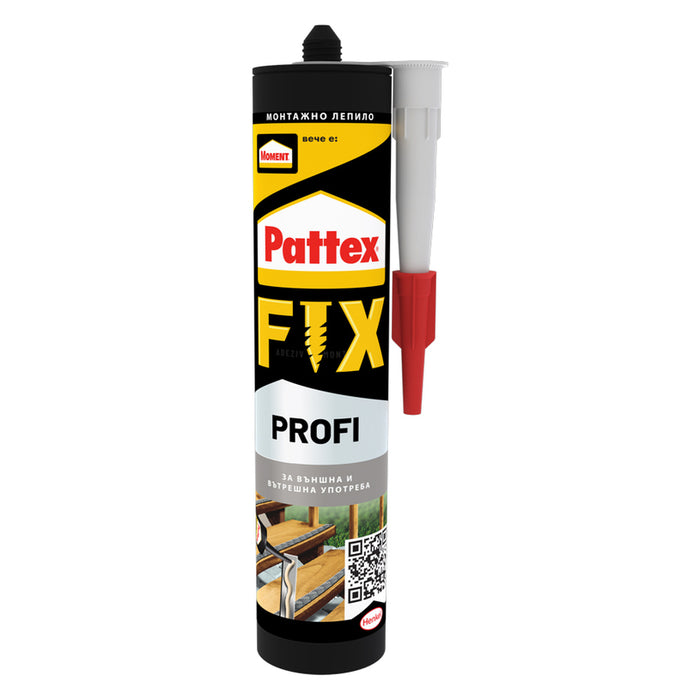 УНИВЕРСАЛНО МОНТАЖНО ЛЕПИЛО PROFI FIX 400 ML PATTEX