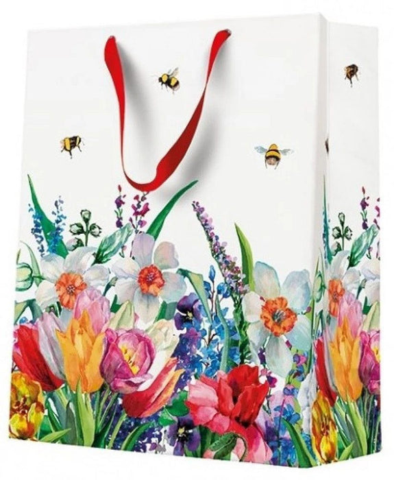Подаръчна торбичка PAW - Meadow With Bees, 20 x 25 x 10