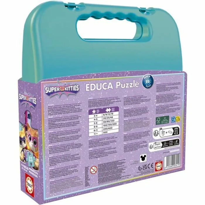 Пъзел Educa SuperKitties 12 Части 16 Части 20 Части 25 Части
