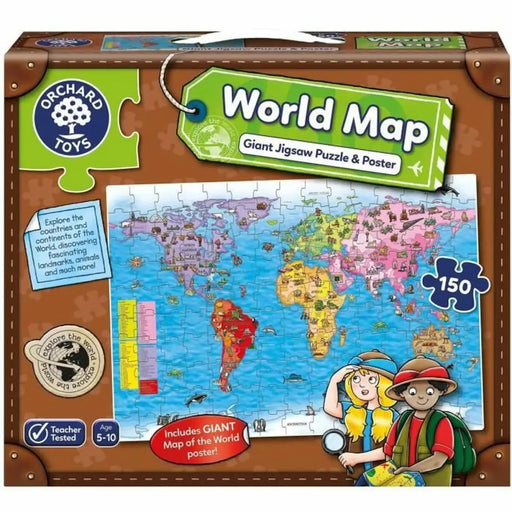 Пъзел Orchard World Map (FR)