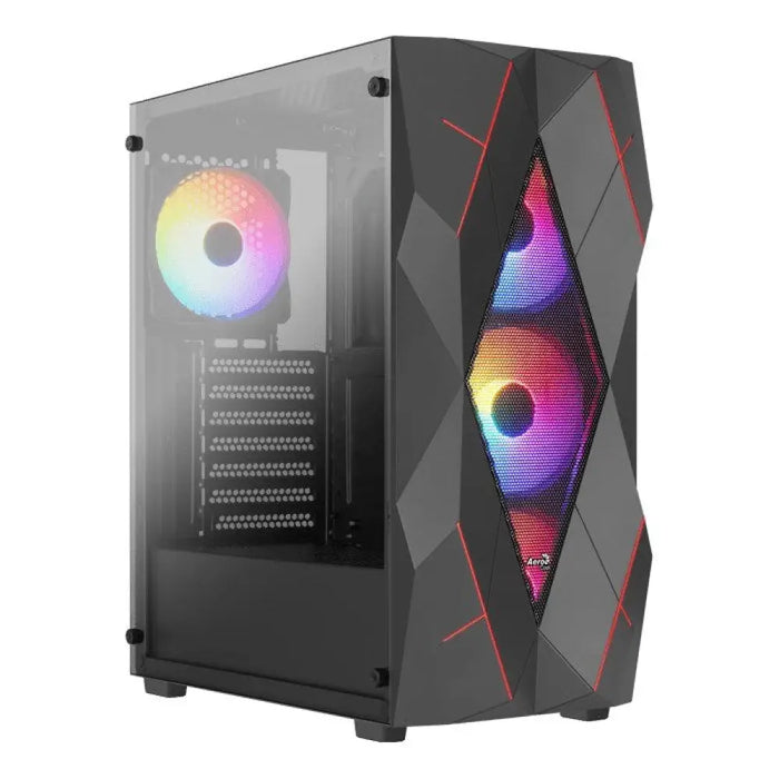 PC кутия Aerocool PGS Volcan-G-BK-V1