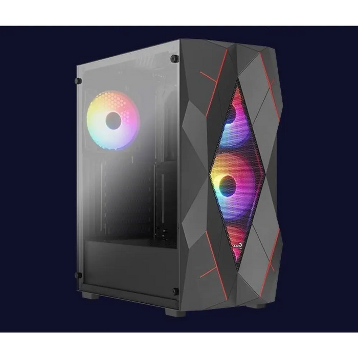 PC кутия Aerocool PGS Volcan-G-BK-V1
