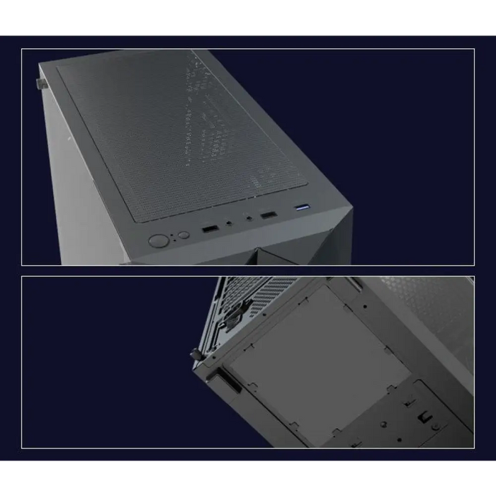 PC кутия Aerocool PGS Volcan-G-BK-V1
