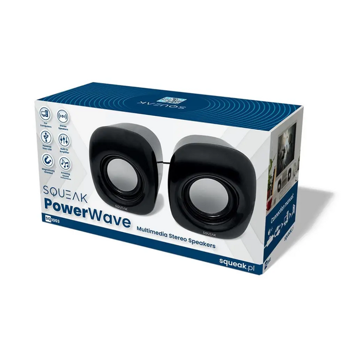 PC високоговорители 2.0 PowerWave SQ1003