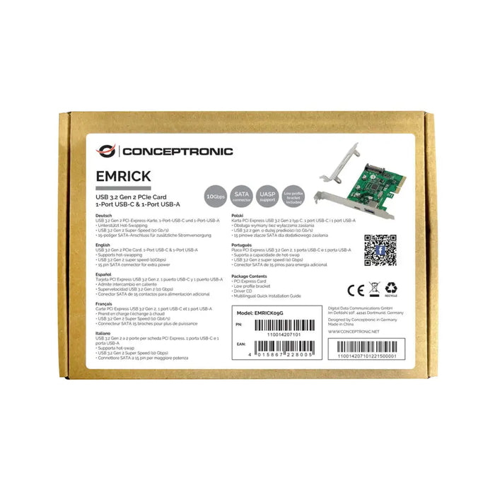 PCI карта Conceptronic 110014207101