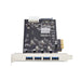 PCI карта Startech P5Q4A-USB-CARD