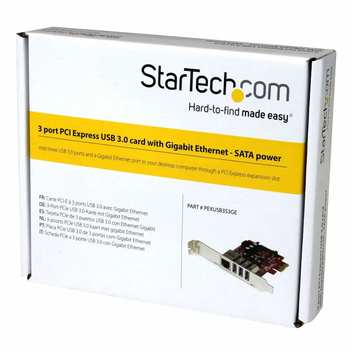 PCI карта Startech PEXUSB3S3GE