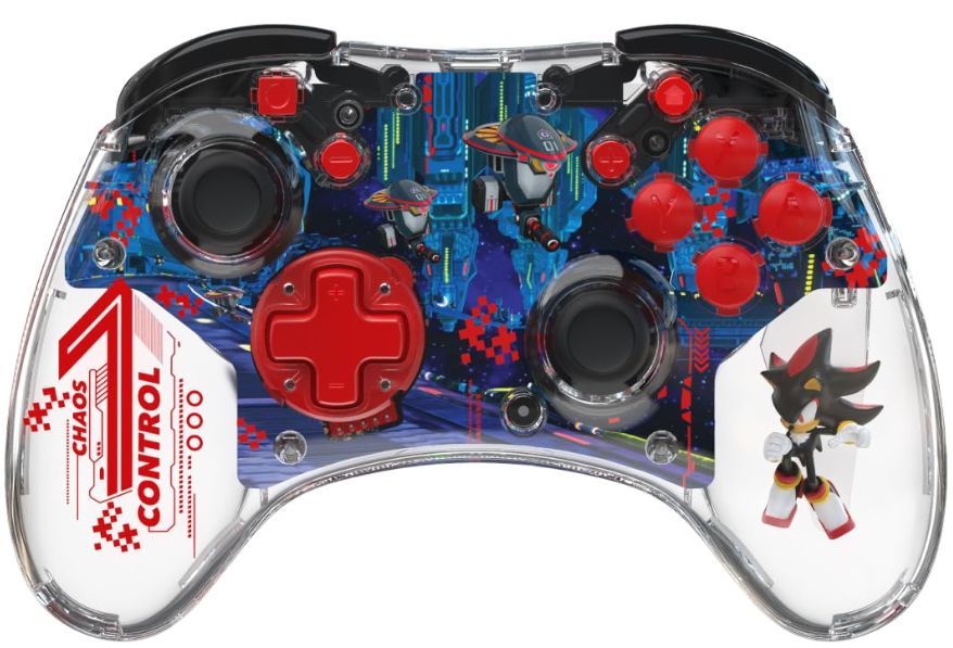 Контролер PDP - REALMz Plus, Sonic Shadow ARK, безжичен (Switch)