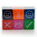Печат Office Box Icons Многоцветен 2,5 x 2,5 cm 6 Части