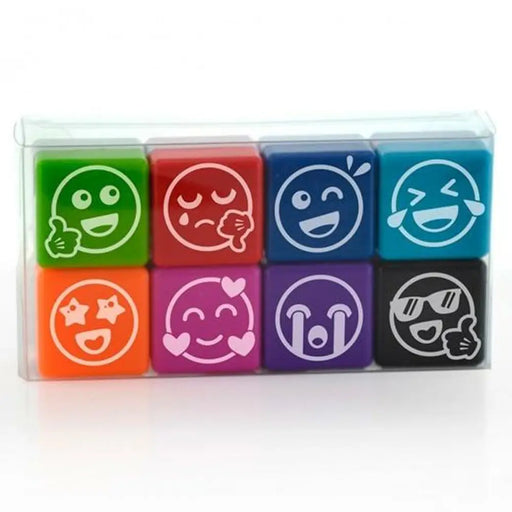 Печат Office Box Vives Многоцветен 2,5 x 2,5 cm 8 Части