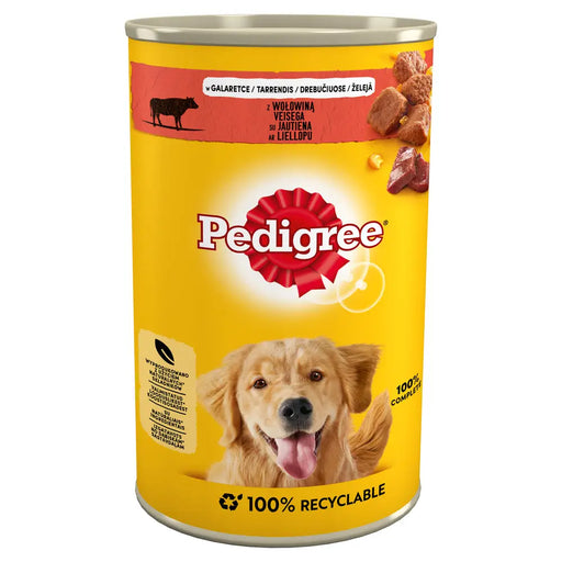 Pedigree 5900951015854 влажна храна за кучета Beef Adult