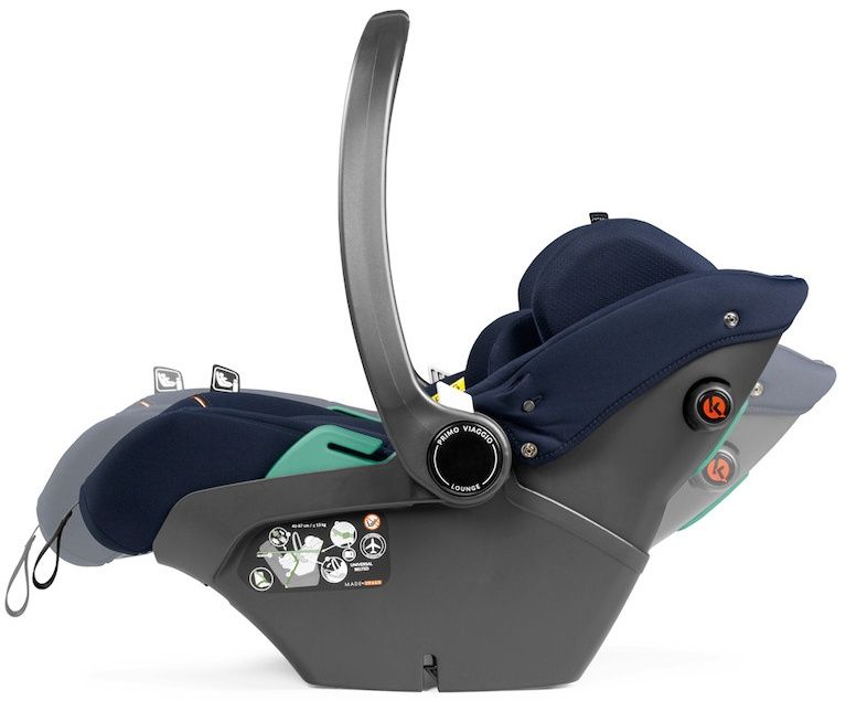 Кошница за кола Peg-Perego - Primo Viaggio Lounge, 40-87 cm, Blue Shine
