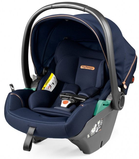 Кошница за кола Peg-Perego - Primo Viaggio Lounge, 40-87 cm, Blue Shine