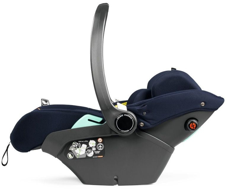 Кошница за кола Peg-Perego - Primo Viaggio Lounge, 40-87 cm, Blue Shine