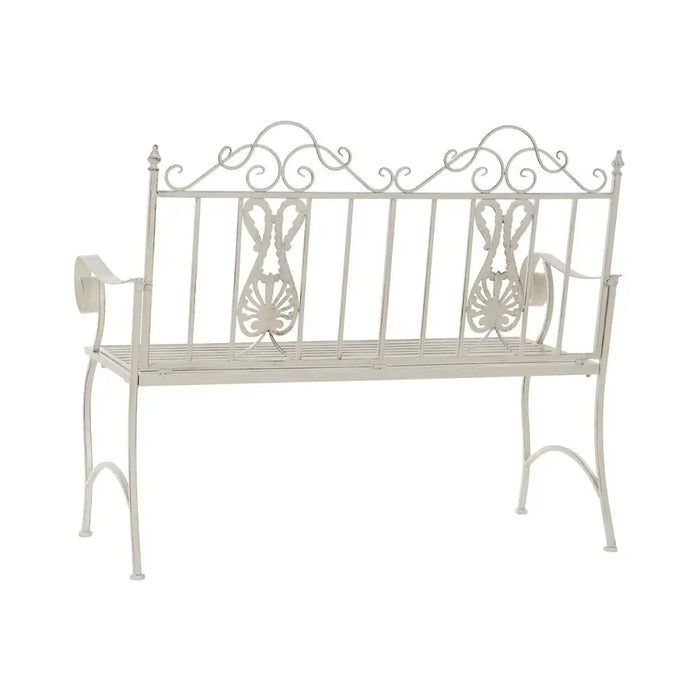 Пейка DKD Home Decor Бял 118 x 53 x 98 cm