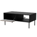 Пейка/Маса Cama CORTINA 100x55x45 черна/орех