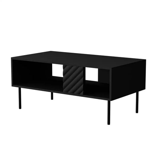 Пейка/маса Cama LUCCA 100x55x46 черна