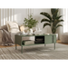 Пейка/маса Cama TRESSE 110x60x40 зелен мат