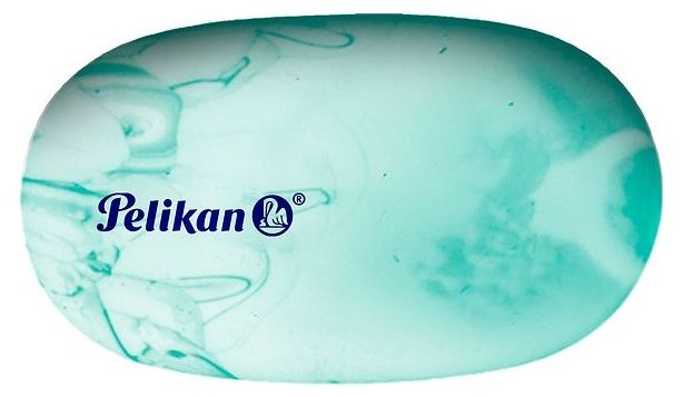 Гума Pelikan - Ергономична, с мраморен ефект, асортимент